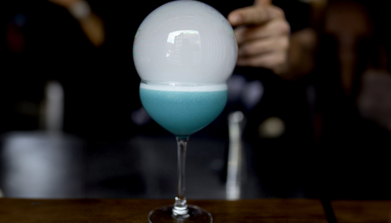Animation Animation Cocktails Bulles pour votre événemement Originale
