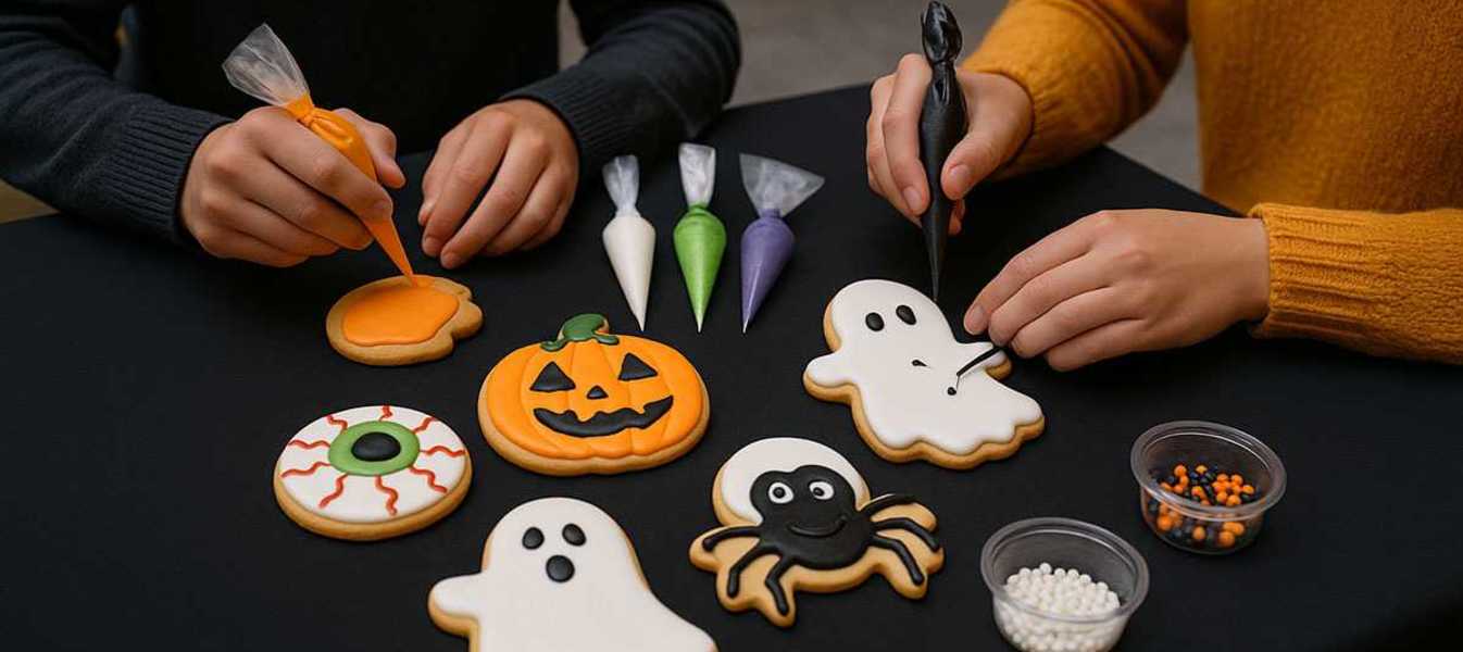 Animation Création de Biscuit d'Halloween pour votre événemement Haloween