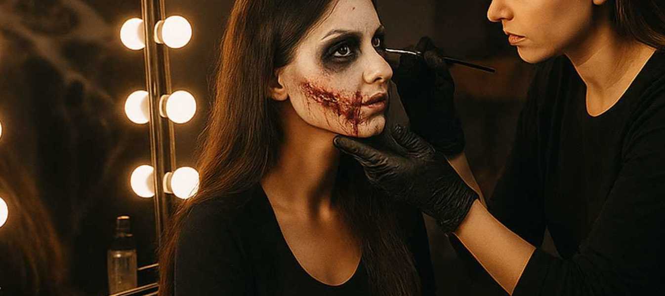 Animation Maquillage d'Halloween pour votre événemement Haloween