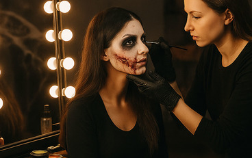 Animation Maquillage d'Halloween pour votre événemement Haloween