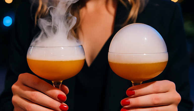 Animation Animation Cocktails Bulles pour votre événemement Originale
