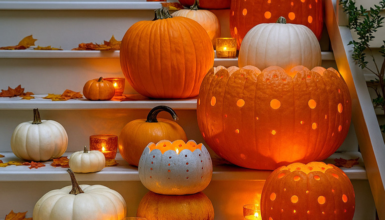 Animation Sculpture et Soupe de Citrouilles- Halloween pour votre événemement Haloween