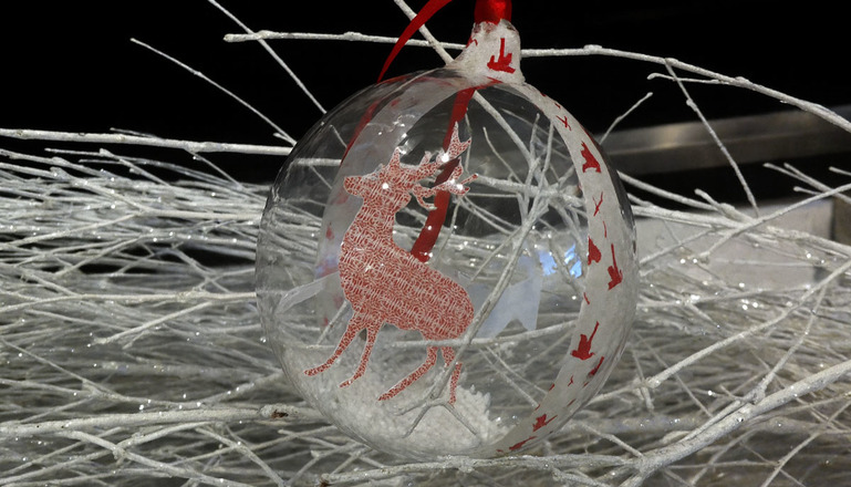 Animation Fabrication de Boules de Noël pour votre événemement Noël - Boules de Noel Transparentes - Boules de Noël avec forme prédécoupée